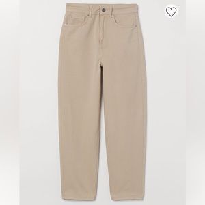 H&M Ankle Length Twill Pants size 6